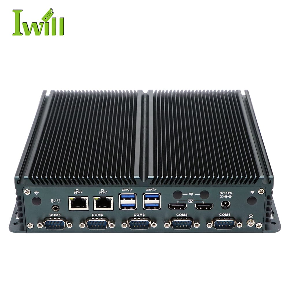 IBOX-1326 - Industrial PC with Intel Alder Lake N100, 2x HDMI, 5x COM | IWILL Technology UK
