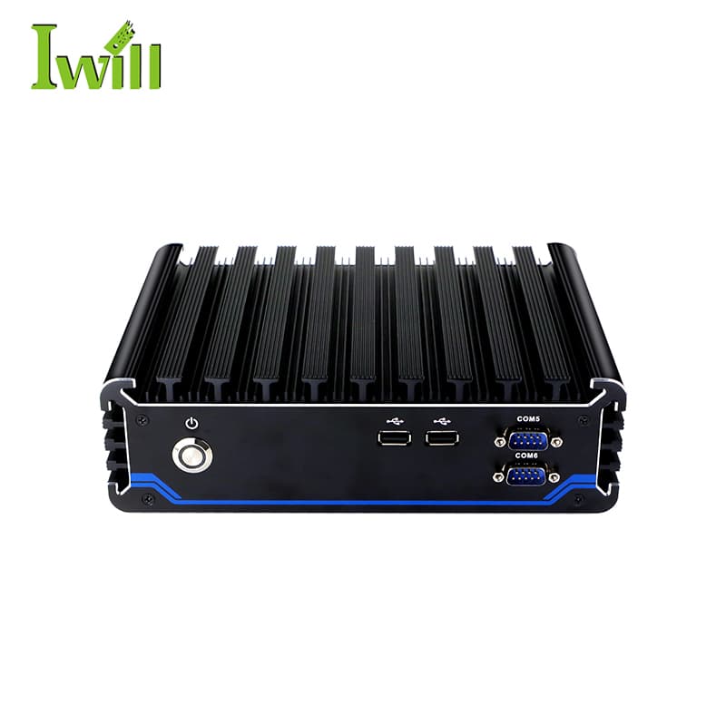 IWILL IBOX-3026 fanless industrial computer with 6x COM ports for SCADA/HMI