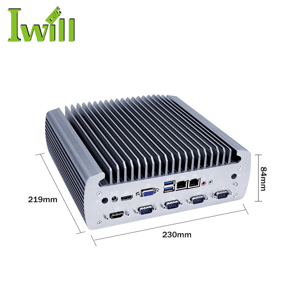 IBOX-605 - Industrial PC with Intel 8th generation Coffee Lake and 2x LAN | IWILL UK