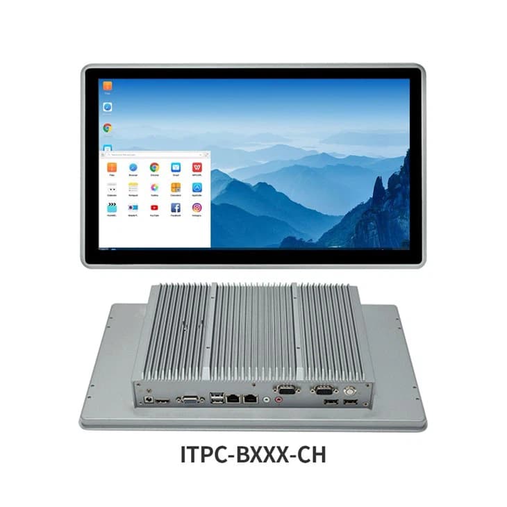 ITPC-A156C - 15.6" industrial touch panel with Intel Celeron/Core options, DC 9-36V | IWILL Technology UK