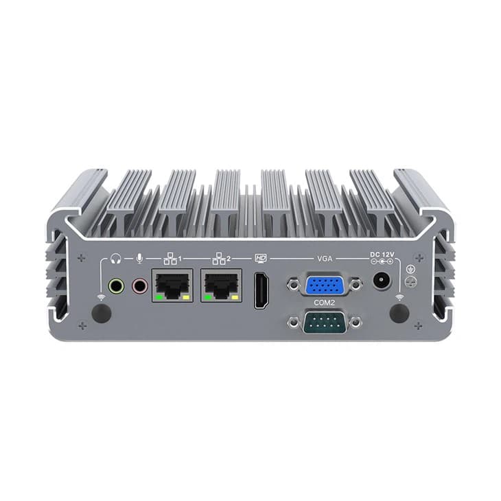 Nano-N342F - Fanless mini PC with Intel 7/8/10th generation, VGA+HDMI, 2x LAN, 8x USB | IWILL Technology UK