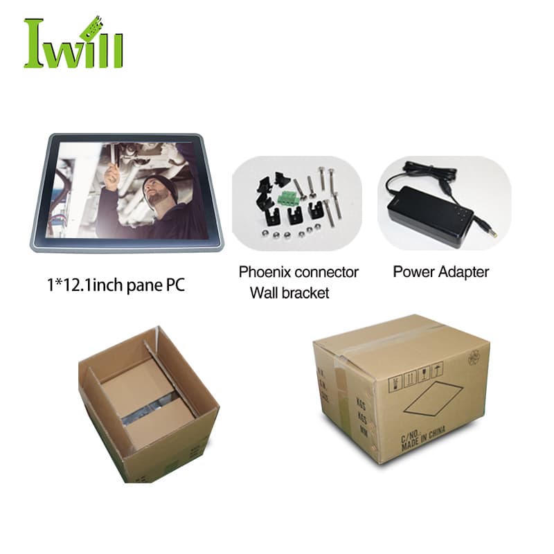 ITPC-A116 - 11.6" industrial touch panel with Intel Core Whiskey Lake, DC 9-36V | IWILL UK