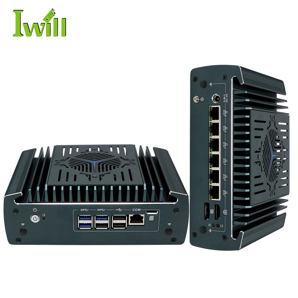 Nano-N3161 - Firewall appliance with Intel Alder Lake and 6x 2.5G LAN, PoE option | IWILL UK